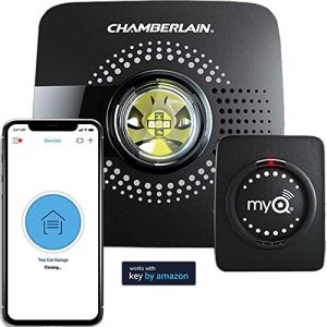 MyQ Smart Garage Door Opener Chamberlain MYQ-G0301 – Wireless & Wi-Fi enabled Garage Hub with Smartphone Control